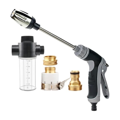 Pressure Washer Tool - 360 Degree Rotation Cleaning Sprayer, Garden Watering Device | Multi Washing Equipment Pet Care Utility S