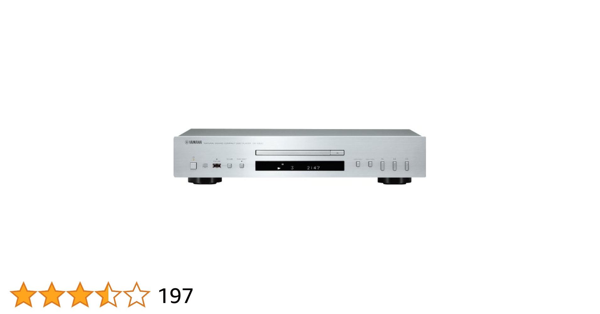 YAMAHA CDプレーヤー　CD-S300 ラックマウント付きです。 ヤマハ | CD-S300RK - CDプレーヤー - 概要