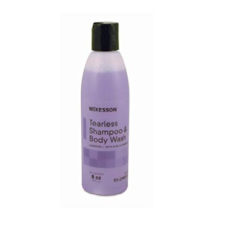 Tearless Shampoo and Body Wash Mckesson 8 Oz. Lavender Squeeze Bottle