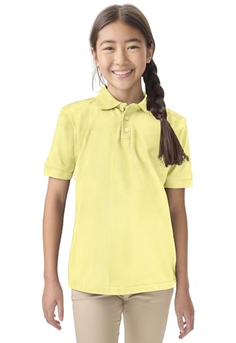 Image of Classroom School Uniforms for Boys and Girls Short Sleeve Pique Polo