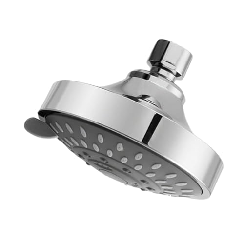 DIYEAH Cabezal De Ducha De Baño De Alta Presión Con Cinco Funciones Acero Inoxidable y Plástico Duradero Ángulo Rociador y Práctico Para Instalación Fija Brazo De Ducha