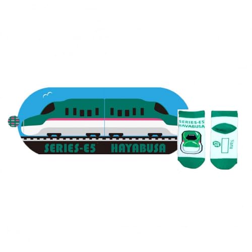 鉄道グッズセット(鉄マフぼうと子ども用くつした)はやぶさ