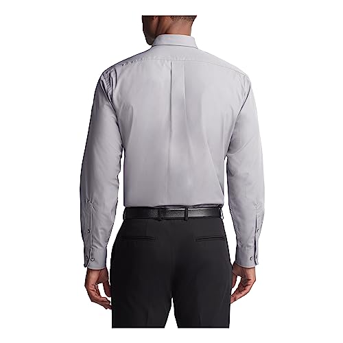 Van Heusen Men's Dress Shirts Regular Fit Silky Poplin Solid2