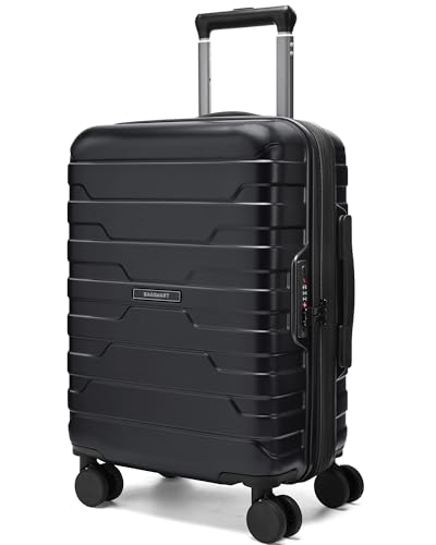 BAGSMART Carry On Luggage 22x14x9 Airline Approved with Spinner W...