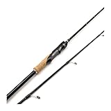 YIXIN2013SHOP Angelrute für Kinder 1.83m Angelrute Massive Tipps Kohlenstoffköderstange Spinnen/Guss 4-28G Locken Gewicht Professionelle Pikes Fischforellenstange Angelruten- und Rollen-Combos