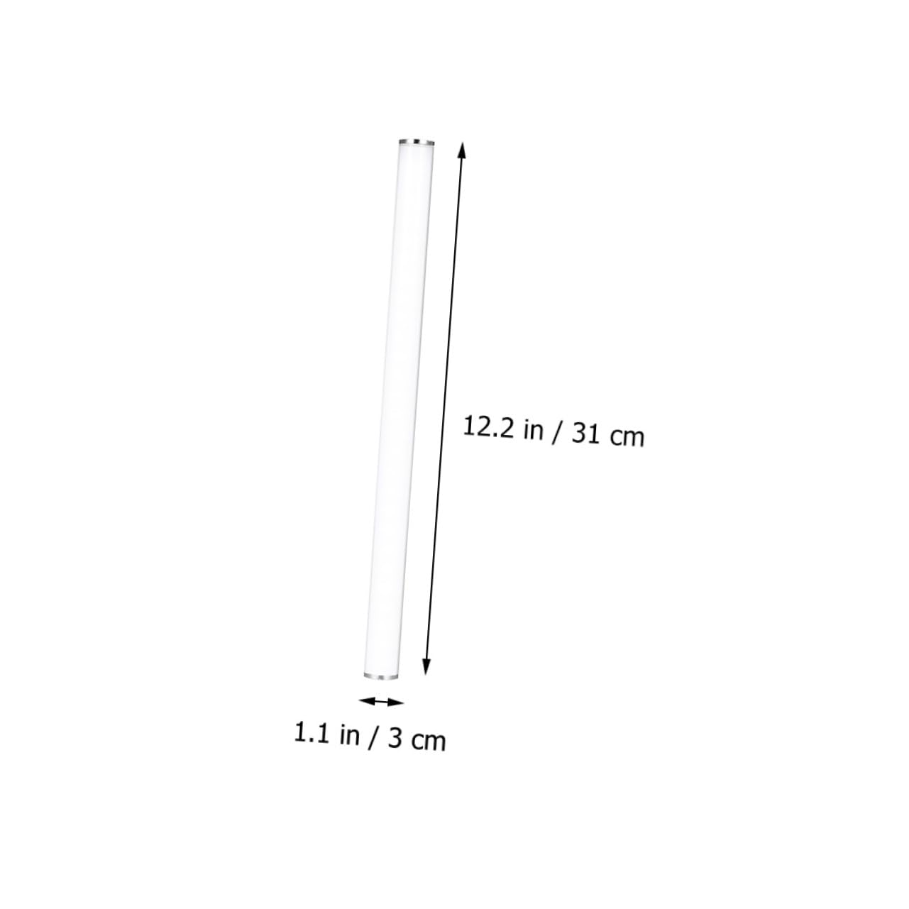 IMIKEYA Barra de Luz LED Recargable para Espejo con Ventosa Iluminación Moderna para Baño Compatible con Espejos de Luz y Fácil de Instalar para Maquillaje y Tocador