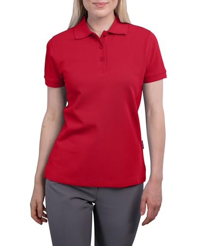 HRM 401 Polo Shirt, Rouge, XXL Women's