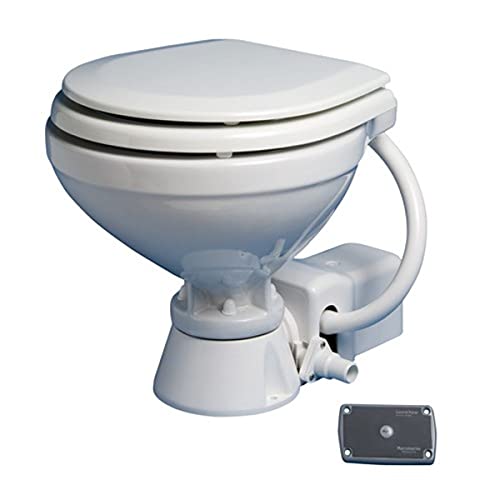Ocean Tech Electric Standard - WC compatto 12 V con pannello a pulsante
