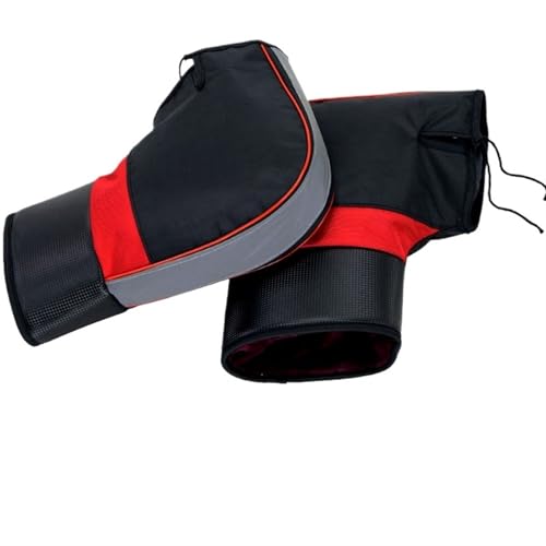 LPACXBYD Guantes para Manillar De Motocicleta Guantes de Motocicleta Impermeables a Prueba Viento cálidos Invierno Motor Scooter vehículos eléctricos Reflectantes for Manillar Motocross