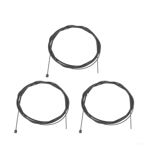 Câble de frein pour VTT et vélo de route en acier inoxydable revêtu, résistant à la chaleur et aux frottements pour une meilleure performance de freinage (frein avant VTT)