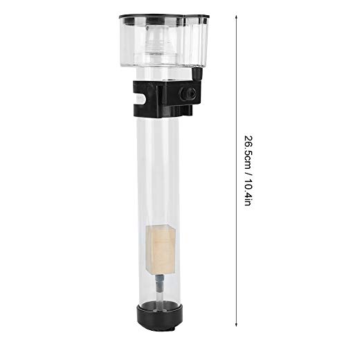 Pissente Écumoire de protéines, filtre d'aquarium, accessoires de culture de poissons, séparateur d'écumoire de protéines en acrylique avec filtre d'aquarium IQ5, accessoire pour l'élevage de poissons