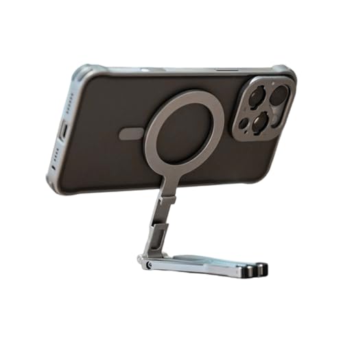 Flessibilità Display Ottimizzata: La compatibilità con le modalità paesaggio e ritratto, unita al giunto snodato multidirezionale di questo treppiede magnetico per telefono, fornisce regolazioni 'inclinazione morbide. Ideale per mostrare prodotti o catturare dettagliati scatti di fotografia cibo da prospettive uniche in qualsiasi ambientazione.