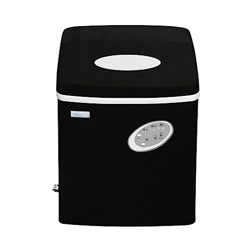 Fabricadora de hielo portátil compacta 28 lb miniatura 2