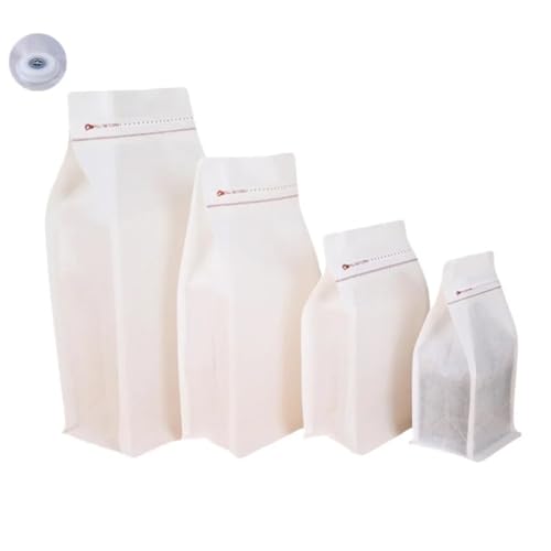 Bolsas de granos de café con válvula y papel de aluminio sellado 3
