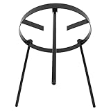 Transport facile : léger et pliable, ce trépied portable pour barbecue se glisse aisément dans votre équipement, idéal pour sorties improvisées et pique-niques en famille en pleine nature