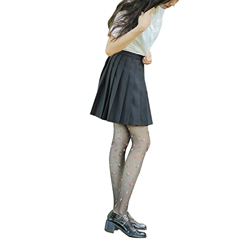 Image of Sahabowi Women's Sheer Tights, High Waist Pantyhose, Vintage Control Top Stockings,Shaping Pantyhose Slimming Butt Lifting