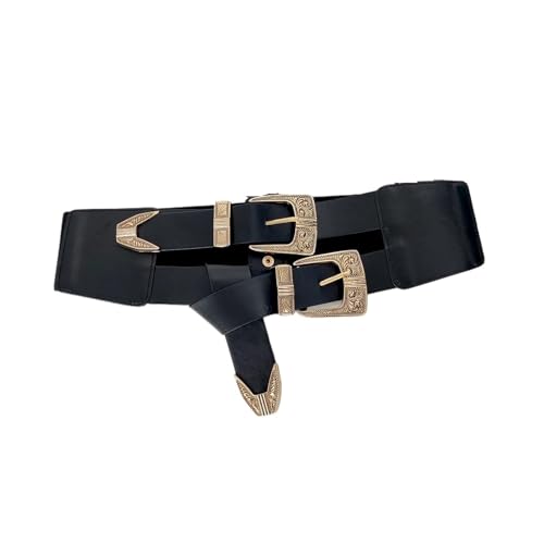 Female Waist Elastic Corset Belt Stretch Cummerbunds Wide Belts for Women for decoration