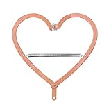 🦋 HOCHWERTIGE OPTIK: die LOVE HANDLE Türklammer aus Stahlband in stylischen beigerot