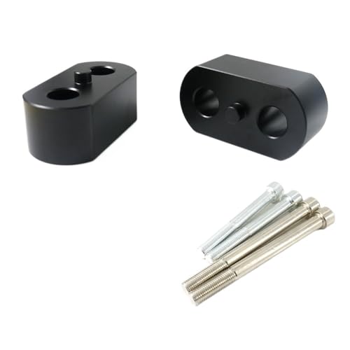 Support de guidon moto Tiger 800 et 1200 XC XR - Clip de rehausse robuste