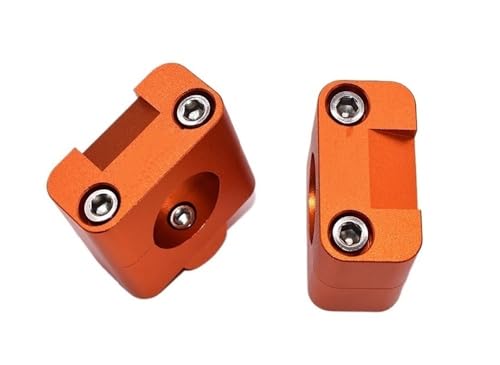 Barre adaptateur de pince de guidon moto de cross universel 22-28mm rehausseur solide