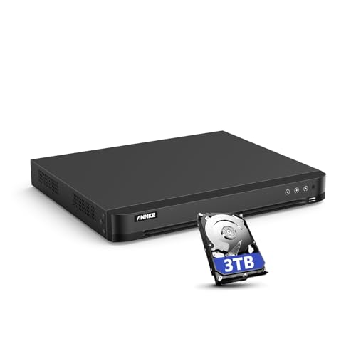 ANNKE 4K 16CH DVR for Security Camera, H.265+ 16 Channel...