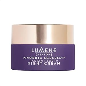 Lumene Ajaton Radiant Youth Night Cream – Rejuvenating Anti Aging Moisturizer with Antioxidants – Face Cream for Fine Lines and Wrinkles – Skin Firming + Rejuvenating Night Face Cream (50ml)