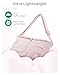 BAGSMART Tote Bag for Women, Small Puffer Tote Bag, Lightweight Shoulder Handbags with Adjustable Strap for Travel, Work