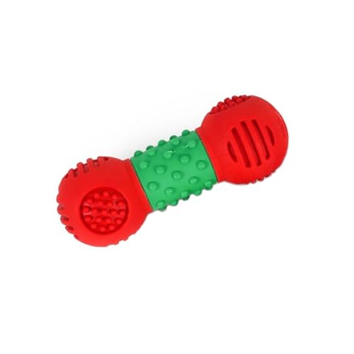 Auntie Morags Smart Garden Dental Gumbell Dog Toy - Zoon Rubber Toys For Dogs & Puppies