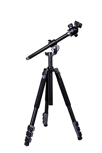 Image of AP 7280 Pro Professional Camera Tripod with Carrying Case, Black