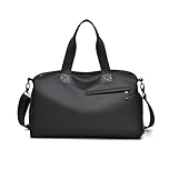 Flintronic Sports Gym Bag, Sports Duffle Bag with Shoes Compartmentand and Wet Pocket, Gym Bag for Men and Women, Waterproof Hand Luggage Bag, for Weekender Sports, Gym, Travel