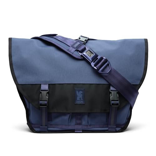 Chrome Industries Citizen Messenger Bag for Men & Women – Lightweight Crossbody Bag with Swappable Buckle, Holds Most 15” Laptops – Great for Work, Travel, School, Airplane Carry On, 15L2