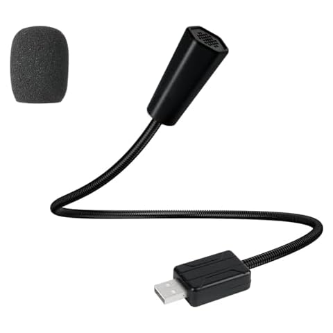 HOTUT USB Microphone with Omnidirectional Sound Cover