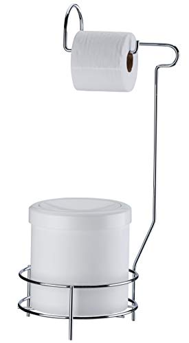 Future 1867 Suporte para Papel Higienico/Lixeira, Cromado