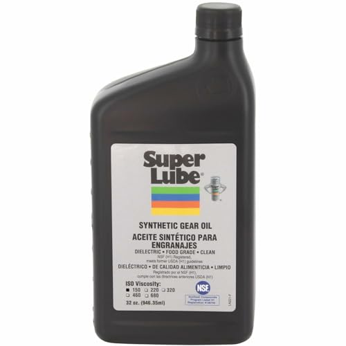 Super Lube Synthetic Gear Oil - Heavy Duty Synthetic Machinery...