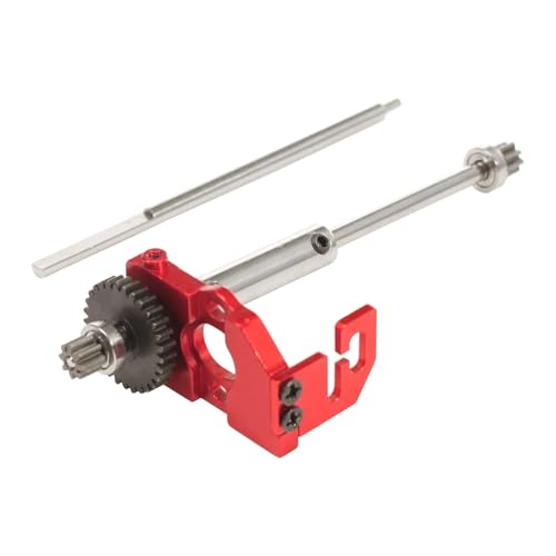 Engrenage métallique axe central réglable Wltoys K989 1/28 Red