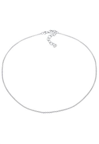 Elli Collana Donna Choker Basic In Argento Sterling 925 - 3
