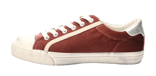 Corkys Footwear Hey Girl Womens Big Dipper Fashion Sneakers - Featuring a Star Patch on The Side with Stud Embellishments, Comfortable Insoles, and A Lace-up Design