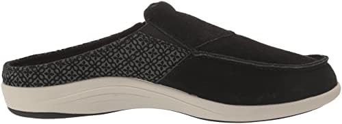 REVITALIGN Women's Siesta Suede Mule, Black, 10 | Image 5