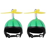 POPETPOP Chicken Helmets for Real Chickens : 2Pcs Plastic Chick Hats Pet Safety Helmet for Hens Ducks Parrots Sun & Rain Protection, 2.36x1.38x1.38inch