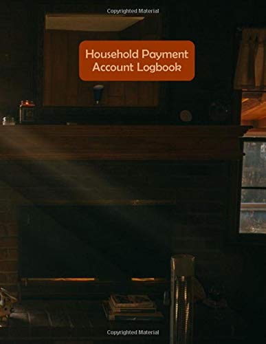 Household payment account Notebook, Logbook, 8.5"x11", 100 white pages with lined (3/7) with glossy cover.: US letter size, simple designed, perfect ... yourhome. For housewife, family, and others.