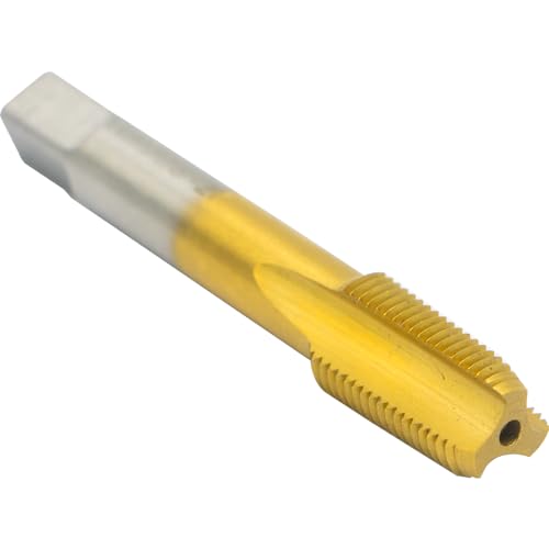1/8-27 NPT Tap Pipe Thread, M35 Cobalt Steel, Extra Hard, Industrial Grade for Heavy-Duty Jobs, More Durable & Heat Resistant, Perfect for Stainless Steel - Ideal for DIY & Professionals