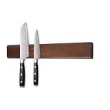 Walnut Magnetic Knife Holder for Wall & Fridge, 16 Inch Wood...