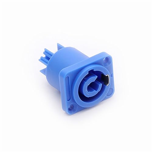 Conector para montaje en panel NAC3MPA hembra para alimentar racks de iluminacion de teatros 7