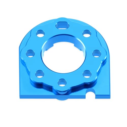 Support moteur TT01 Tamiya en alu bleu pour éviter l'usure de la transmission RC