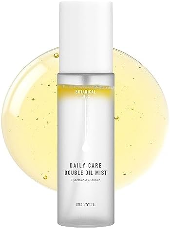 EUNYUL Daily Care Double Oil Mist 3.38 fl. oz Korean Skincare Face Mist for Deep Hydrating