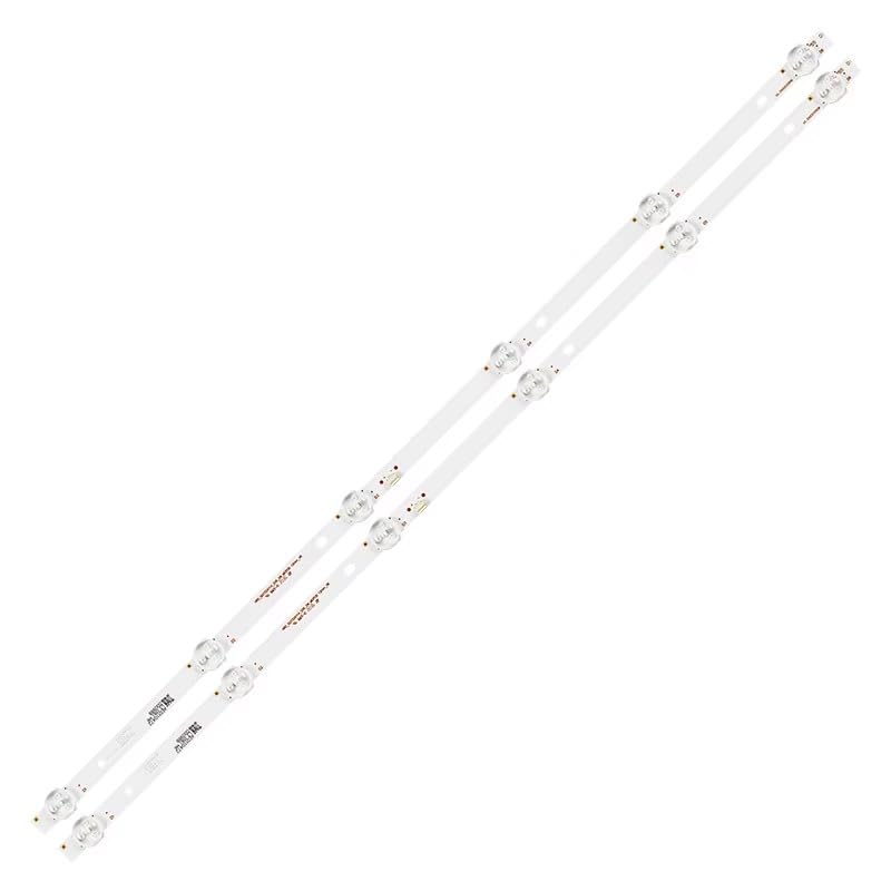Kit 2 barre LED retroilluminazione premium compatibili con TV AKAI 32” – ricambio di alta qualità per ripristinare luminosità e uniformità dello schermo Compatibilità garantita con modelli JL.D32061330-031AS-M_V02 HRS_SQY32A114_2X6_2W_MCPCB AKTV3219S – lista completa dei modelli compatibili disponibile nella descrizione Installazione semplice e veloce: biadesivo già applicato sul retro, nessuna modifica necessaria Struttura in alluminio per una migliore dissipazione del calore e maggiore durata nel tempo LED testati singolarmente prima della spedizione per massima affidabilità e prestazioni costanti
