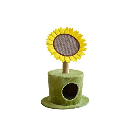 Broyeur à griffes pour chat en papier ondulé dense style tournesol de haute qualité