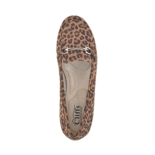 Image of CLIFFS BY WHITE MOUNTAIN Women's Glowing Cushioned Loafer Flat