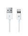 Produktbild OPSO Lightning Kabel - [MFi Zertifiziert] iPhone 1M Lightning USB Kabel Ladekabel Datenkabel für iPhone 7 Plus 6S Plus 6 Plus SE 5S 5C 5, iPad 2 3 4 Mini, iPad Pro Air 2, iPod - Weiß