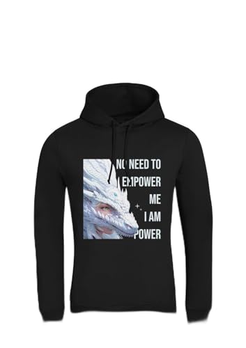 Sweat à capuche Inspire noir CodeLife pour vos sorties urbaines en taille XS